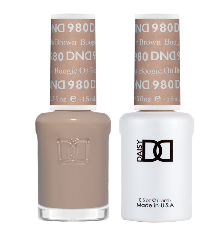 DND Daisy Gel Duo - Boogie on Brown #980 - Universal Nail Supplies