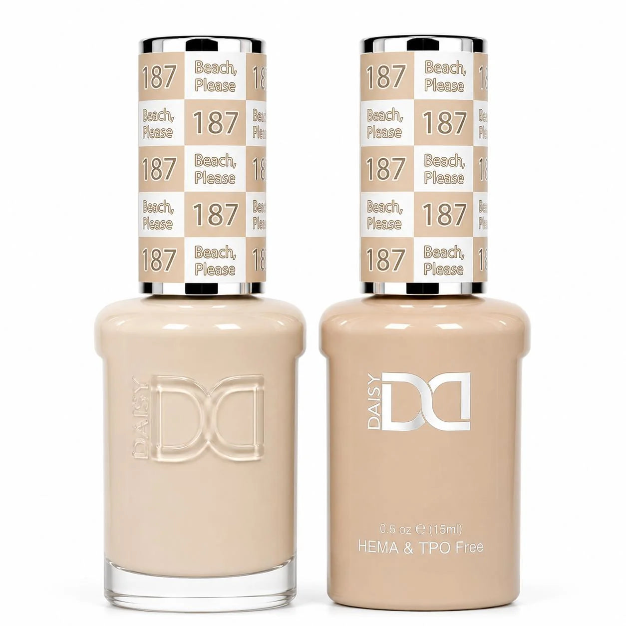 DND HEMA-TPO Free Gel & Lacquer Beach, Please 187