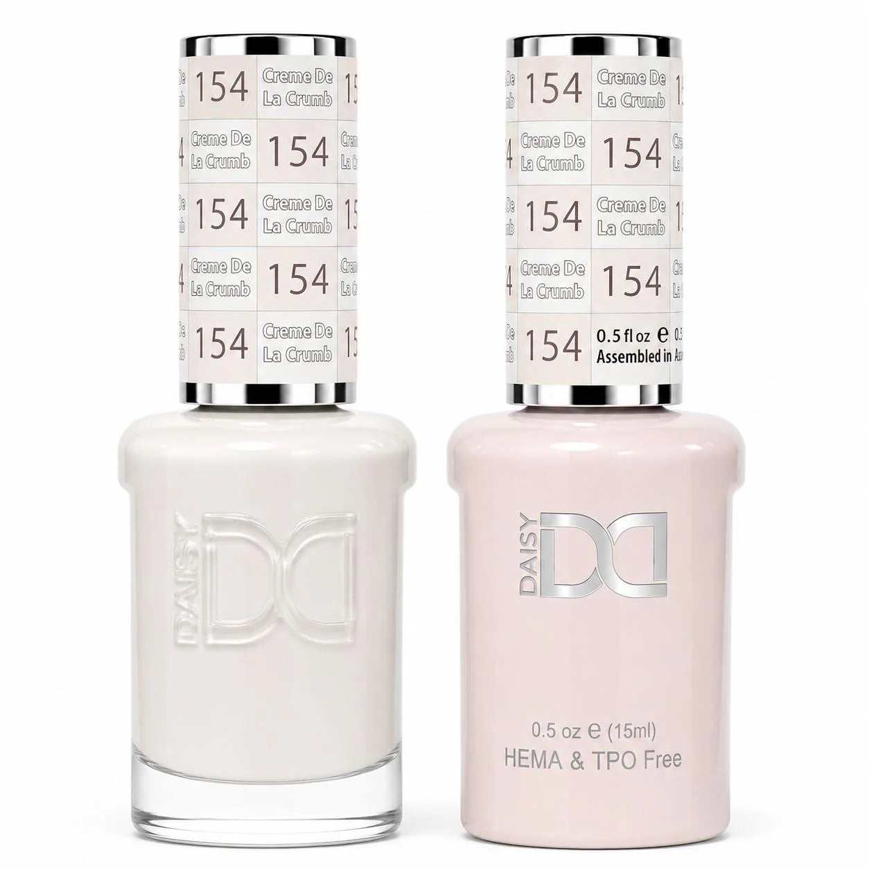 DND HEMA-TPO Free Gel & Lacquer Creme De La Crumb 154