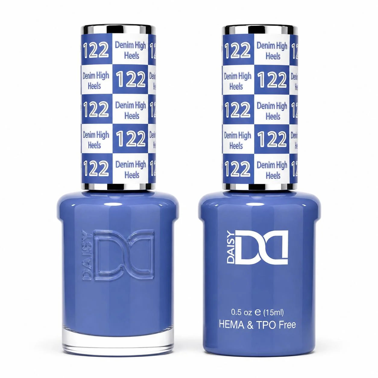 DND HEMA-TPO Free Gel & Lacquer Denim High Heels 122