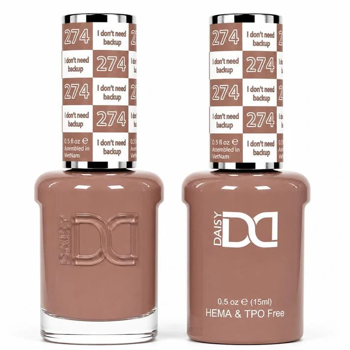 DND HEMA-TPO Free Gel & Lacquer I Don't Need Backup 274