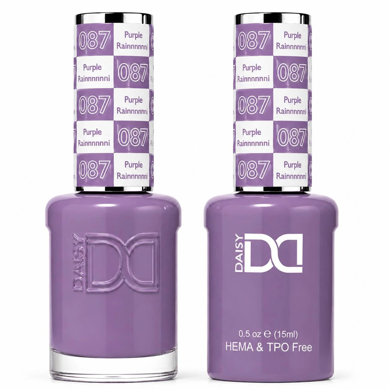 DND HEMA-TPO Free Gel & Lacquer Purple Rainnnnnn 087