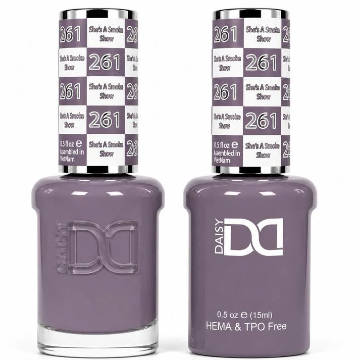 DND HEMA-TPO Free Gel & Lacquer She's A Smoke Show 261