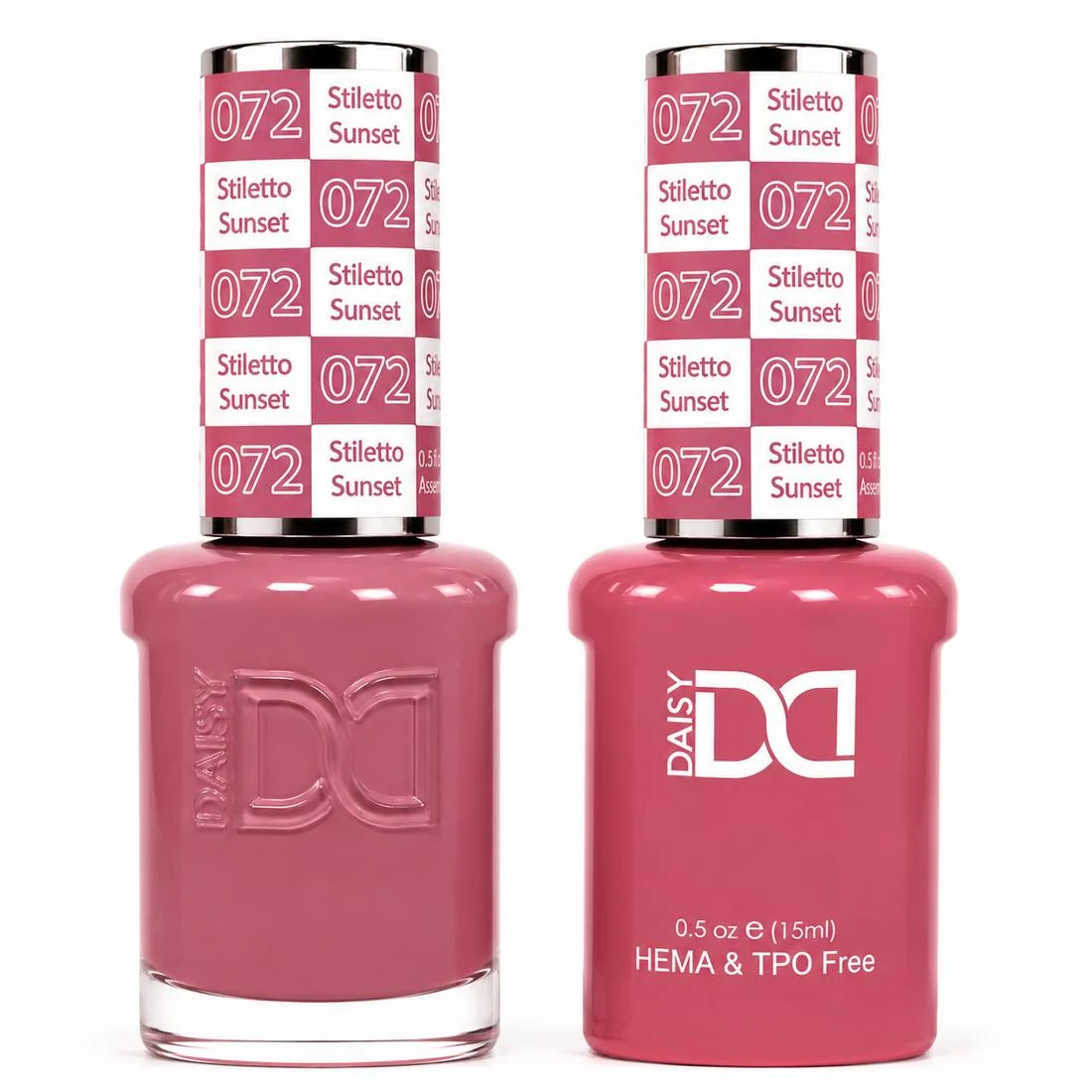 DND HEMA-TPO Free Gel & Lacquer Stiletto Sunset 072