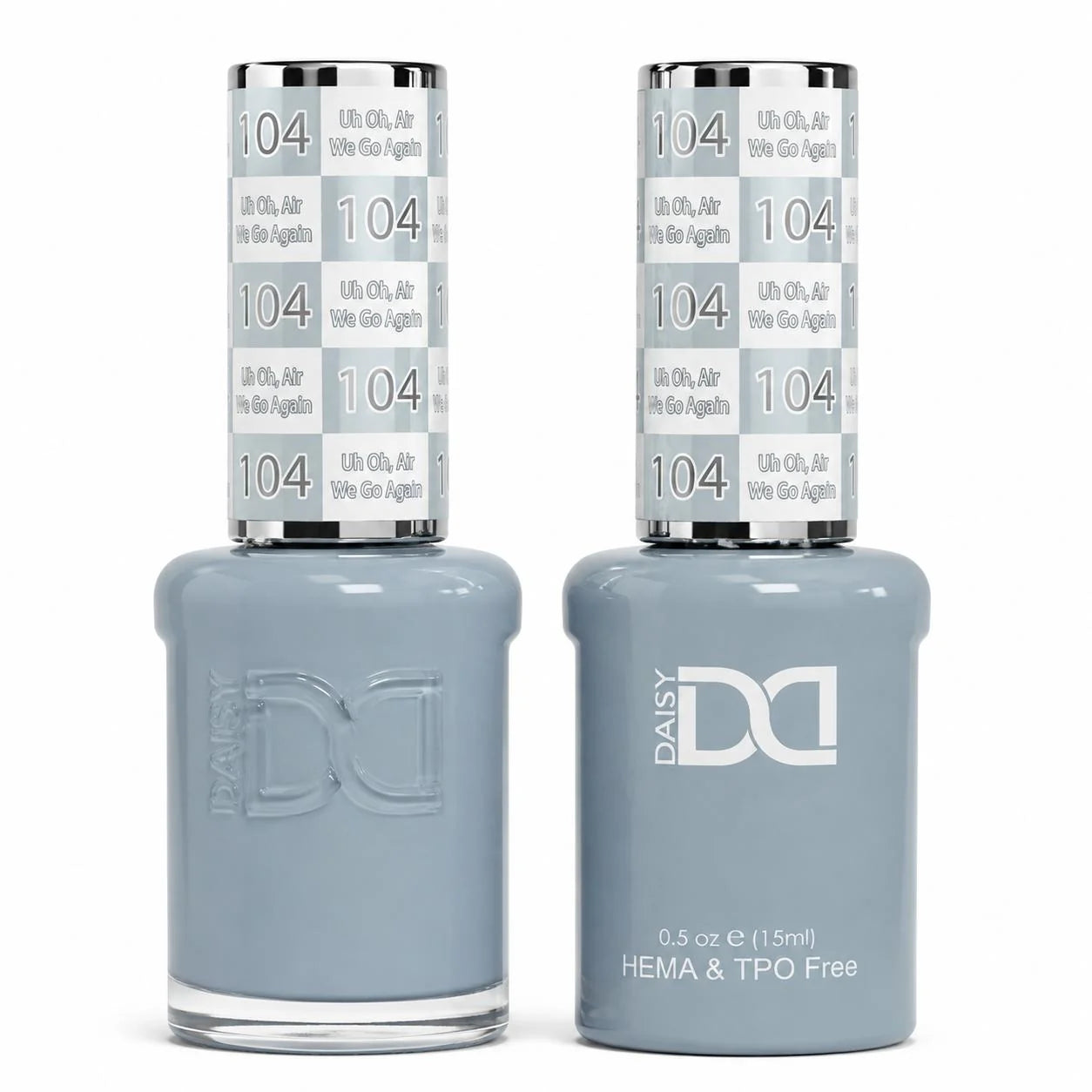 DND HEMA-TPO Free Gel & Lacquer Uh Oh, Air We Go Again 104