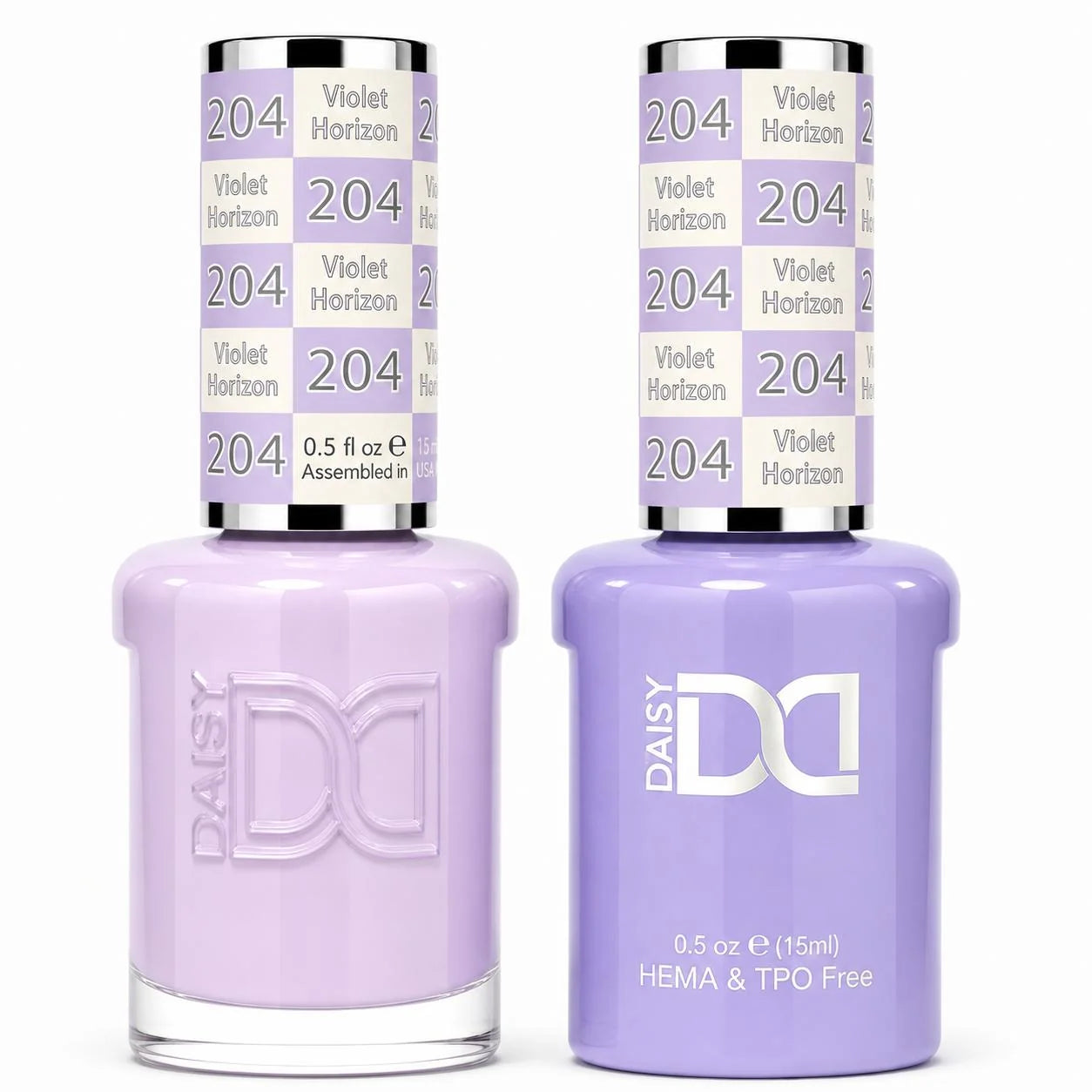 DND HEMA-TPO Free Gel & Lacquer Violet Horizon 204