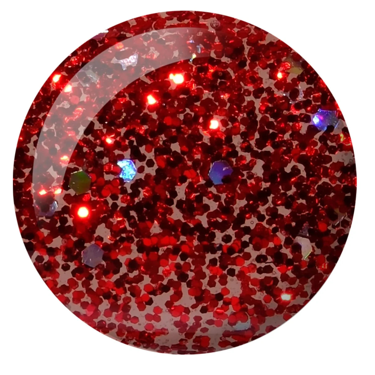 Dnd Diva Duo Gel & Polish - Sequin Lipstick 034 - Universal Nail Supplies