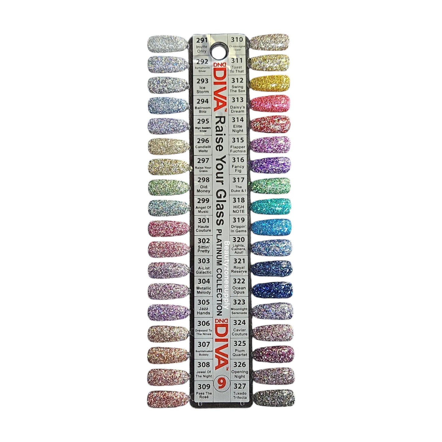 Dnd Diva Gel - Jewel Of The Night 308 - Universal Nail Supplies