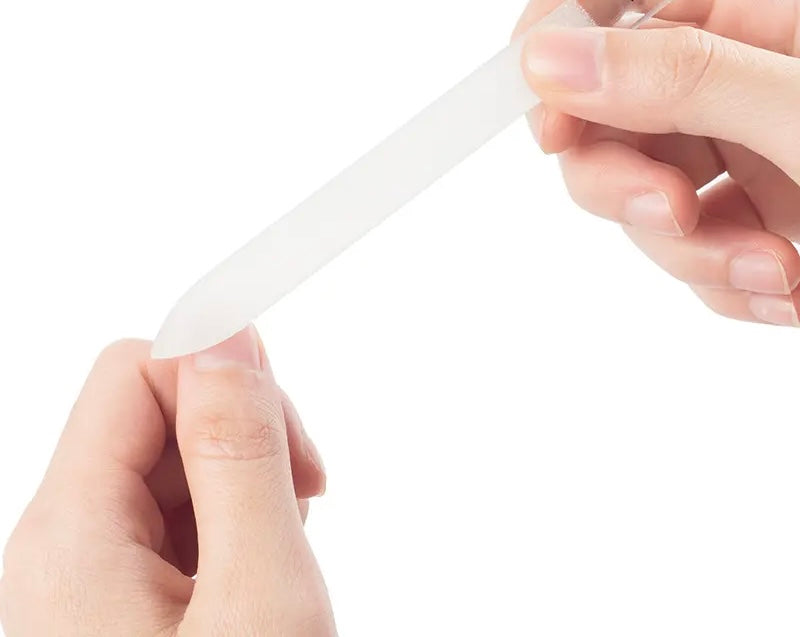 Crystal Glass File Buffer Gel UV Polish Durable Buffing Sanding Tips - Universal Nail Supplies