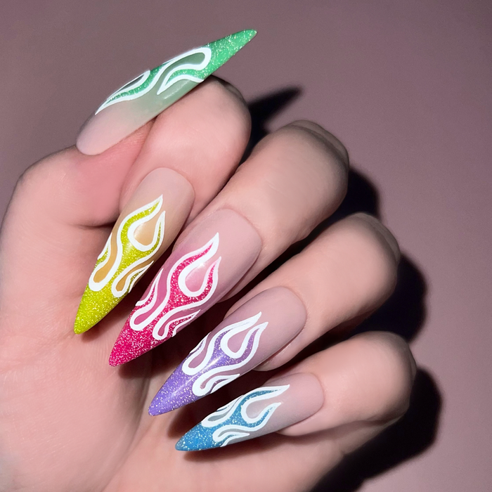 Kiara Sky Soak Off DiamondFX Brights Gel Polish - Keep Palm GFX120 - Universal Nail Supplies