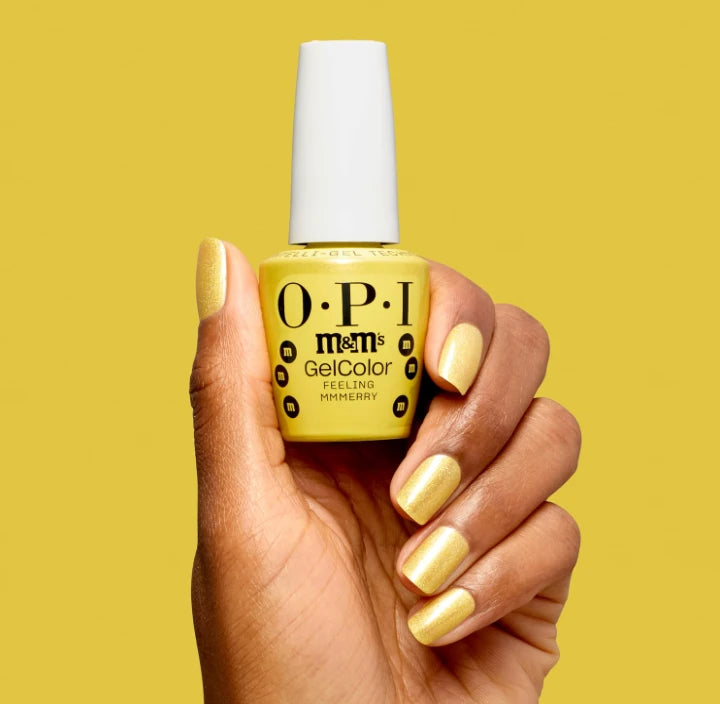 OPI M&M'S Intelli GelColor Feeling Mmmerry GCHPT01 0.5 oz