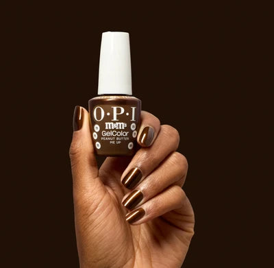 OPI M&M'S Intelli GelColor Peanut Butter Me GCHPT07 0.5 oz