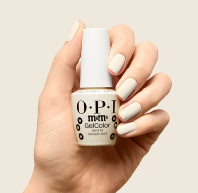 OPI M&M'S Intelli GelColor White Choco-hot GCHPT11 0.5 oz