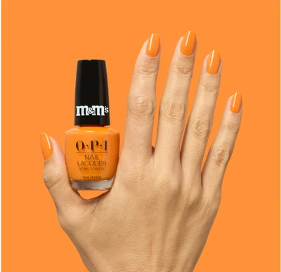 OPI M&M'S Nail Lacquer All Treat, No Trick HPT03 0.5 oz