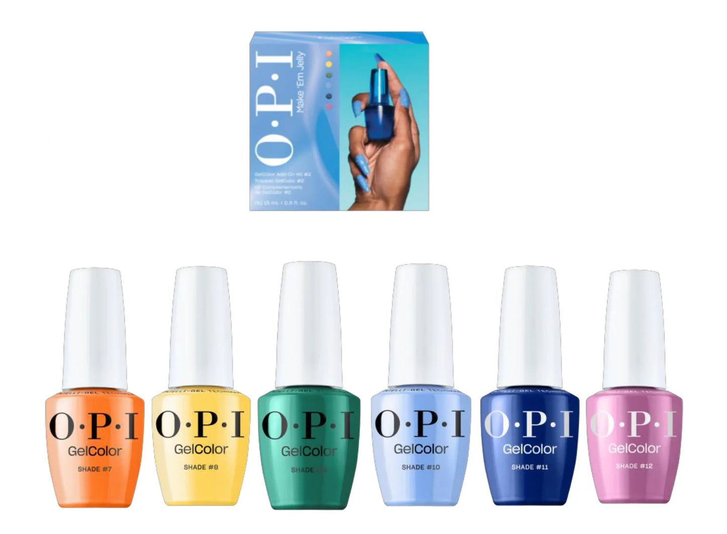 OPI GelColor Make 'Em Jelly Summer 2025 Collection Kit #2 - Universal Nail Supplies
