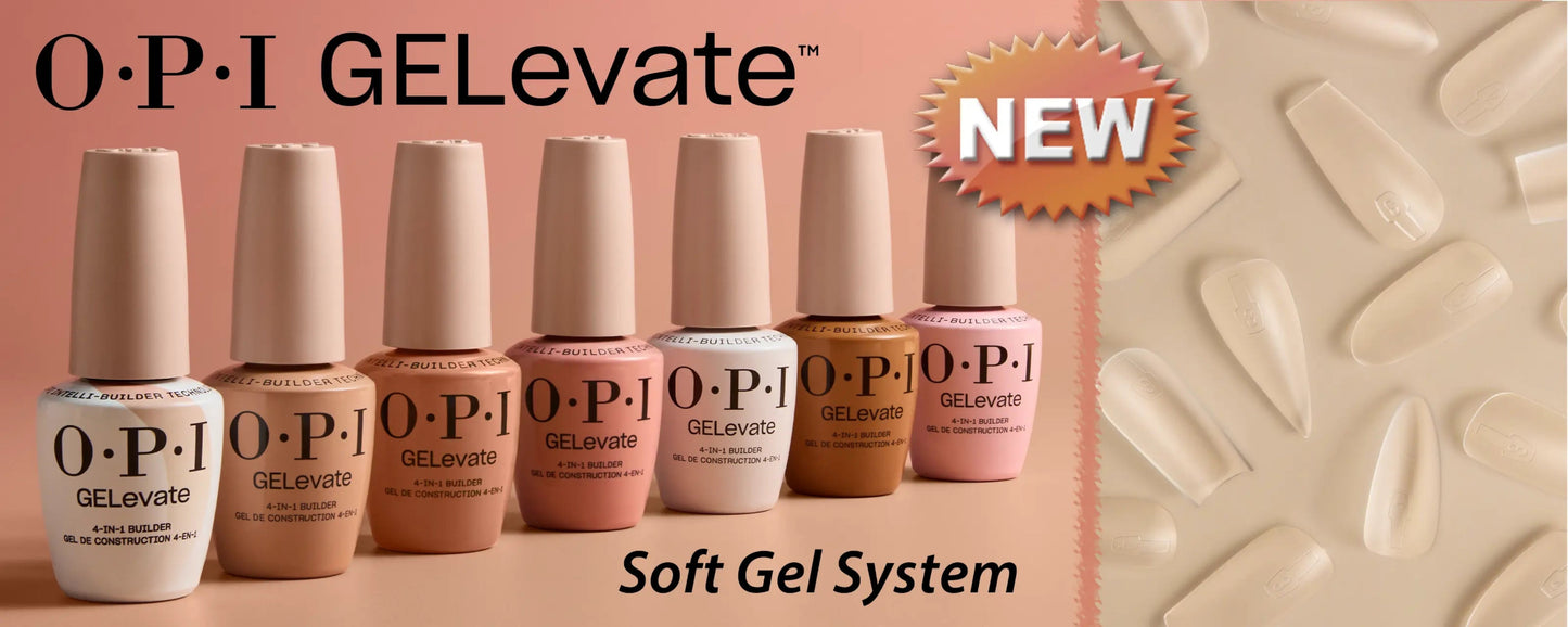 Opi GELevate Builder Gel OPI Collection Set Of 7 - Universal Nail Supplies