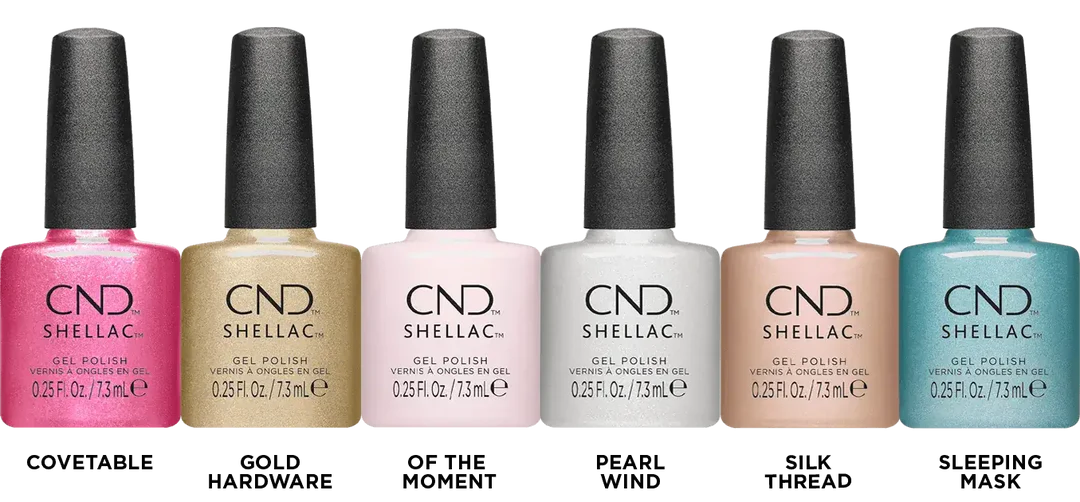 CND Shellac Quiet Luxury Spring 2025 Collection - Universal Nail Supplies