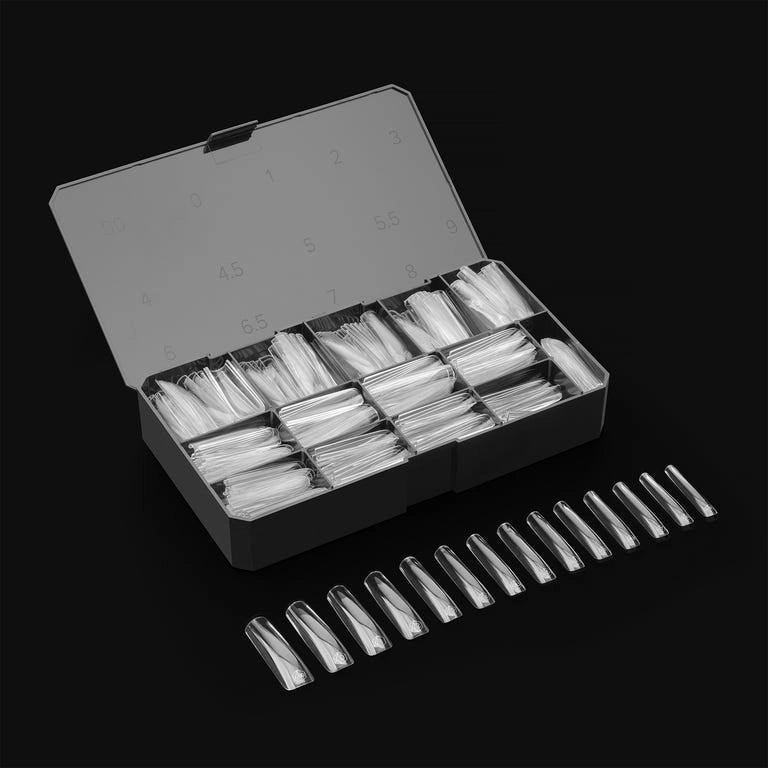 Aprés Nail Gel-X Extensions - Sculpted Square Extra Long Pro (420PCS) - Universal Nail Supplies