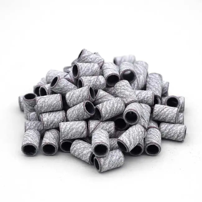 DND Sanding Zebra Bands for Nail Drills -100 pcs COARSE (Clearance) - Universal Nail Supplies