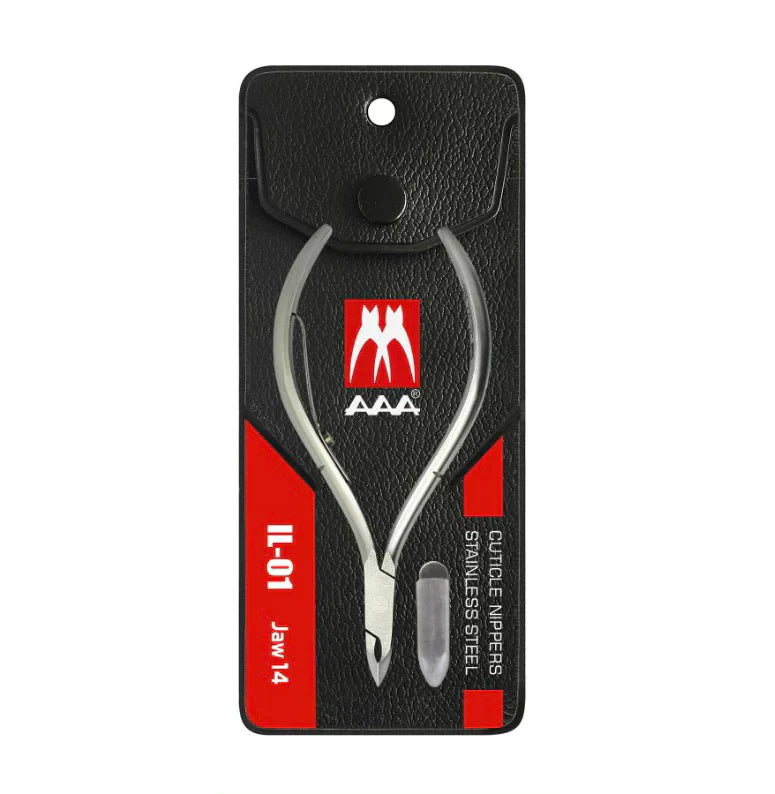 AAA Cuticle Nipper Size IL-01 -14 Jaw - Universal Nail Supplies