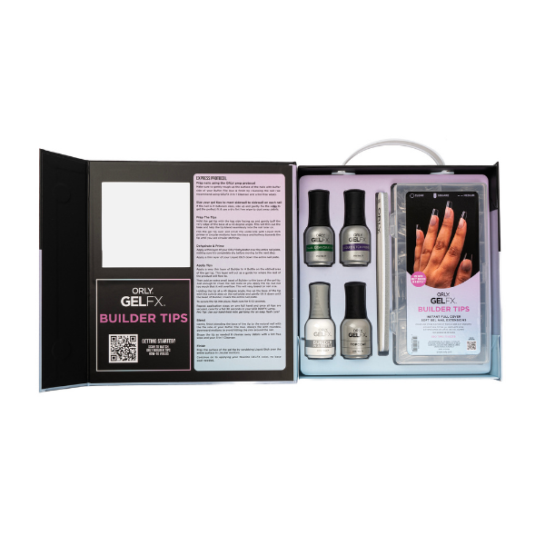 Orly GELFX Builder Tips Starter Kit - Almond Short - Universal Nail Supplies