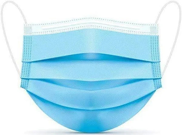 Disposable Face Mask Non Woven 3 Ply with Ear Loop 50 Pack - Universal Nail Supplies