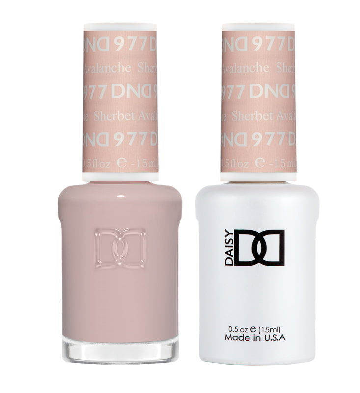 DND Daisy Gel Duo - Sherbet Avalanche #977 - Universal Nail Supplies