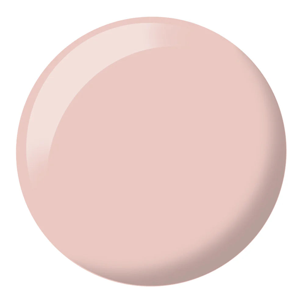 DND DC Gel Duo Pink Champagne #141 gel nail polish and lacquer set in a sleek container, vibrant pink champagne color.
