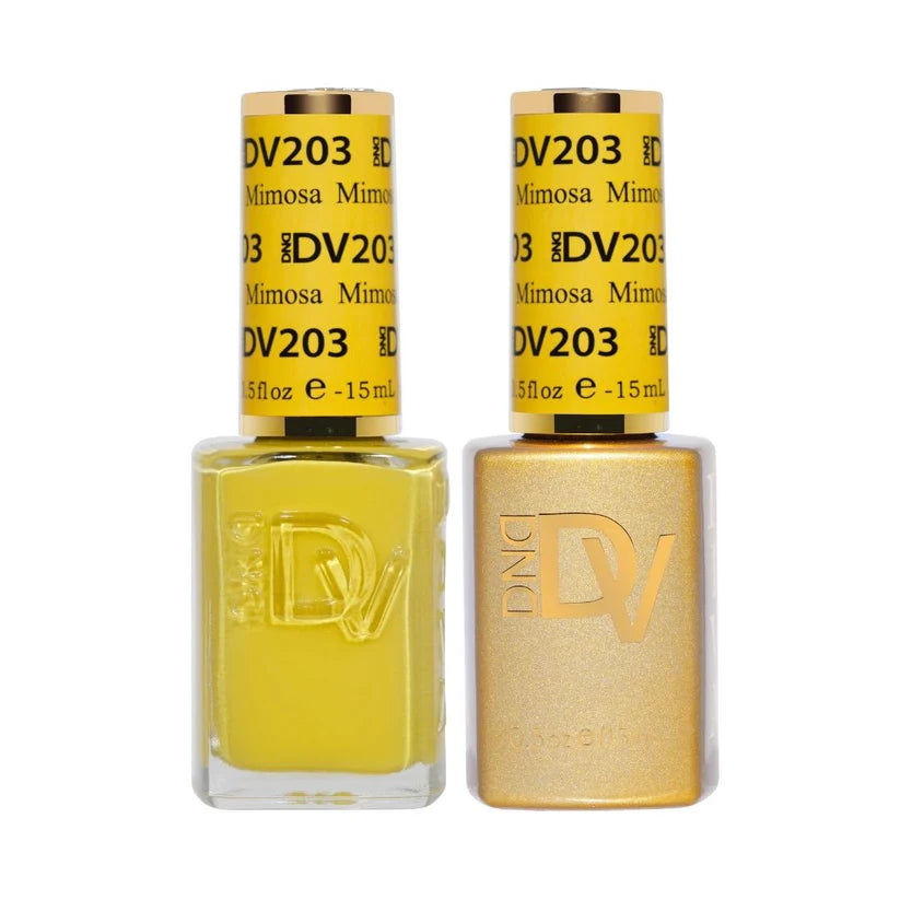 Dnd Diva Duo Gel & Polish - Mimosa 203 - Universal Nail Supplies
