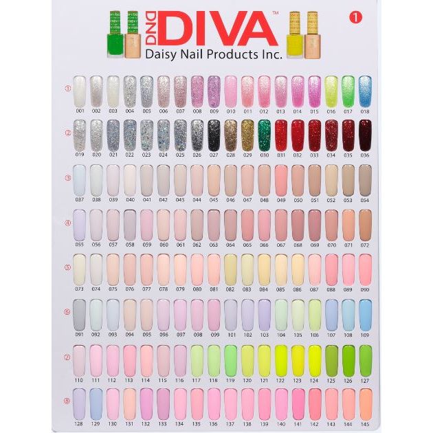 Dnd Gel & Polish Diva Duo - 096 Morphed Unicorn - Universal Nail Supplies