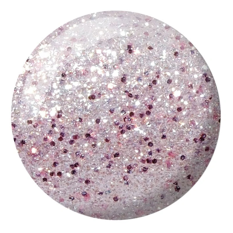 DND Diva Duo Gel & Polish in Sugar & Sprinkles 006 featuring a vibrant glittery nail polish and gel nail product.