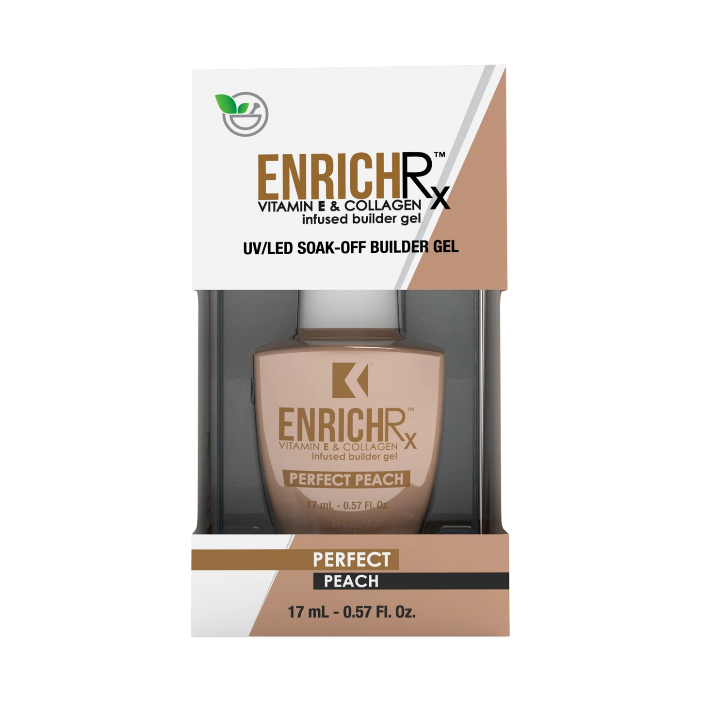 ENRICHRx Perfect Peach Builder Gel (Clearance) - Universal Nail Supplies