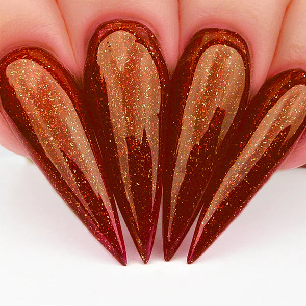Kiara Sky Dip Powder - Frosted Pomegranate #D457 - Universal Nail Supplies
