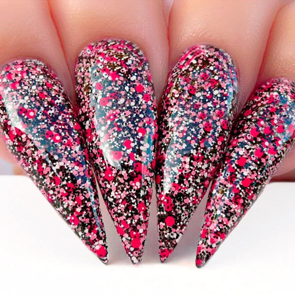 Kiara Sky Gel + Matching Lacquer - Cherry Dust #464 - Universal Nail Supplies