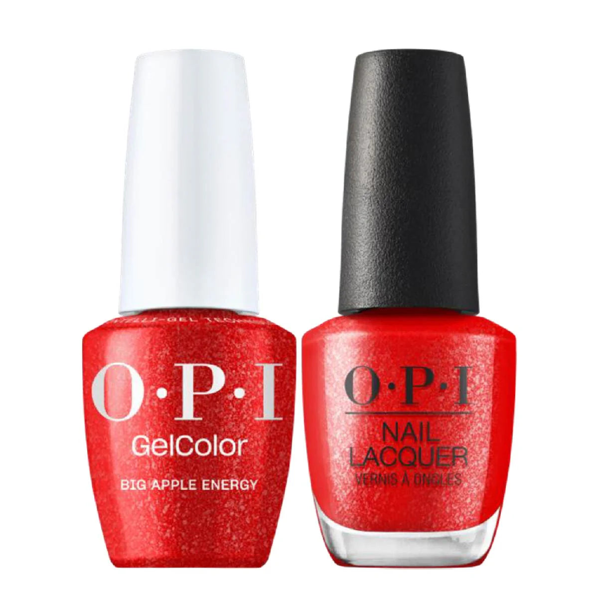 OPI GelColor Intelli-Gel + Matching Lacquer Big Apple Energy GCS072 - Universal Nail Supplies