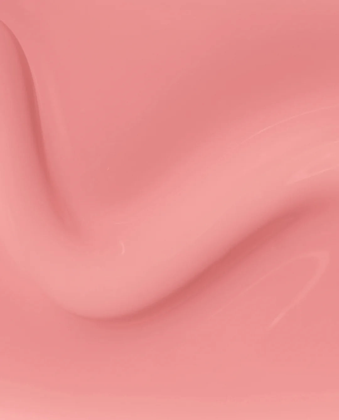 Opi GELevate Builder Gel in Pink Over-Slay swatch showing smooth, shiny pink gel on nail tip for professional nail enhancements.