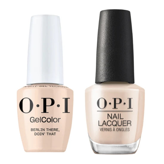 OPI Intelli-Gelcolor + Matching Lacquer Duo Berlin There, Doin' That GCF045