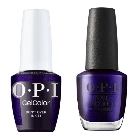 OPI Intelli-Gelcolor + Matching Lacquer Duo Don't Over Think It GCF047