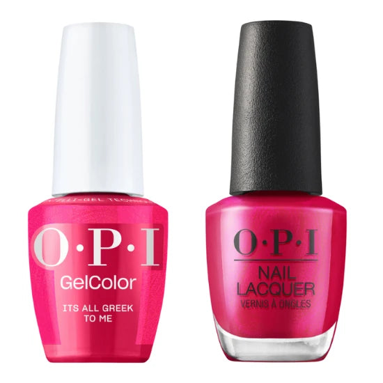 OPI Intelli-Gelcolor + Matching Lacquer Duo It's All Greek To Me GCF041