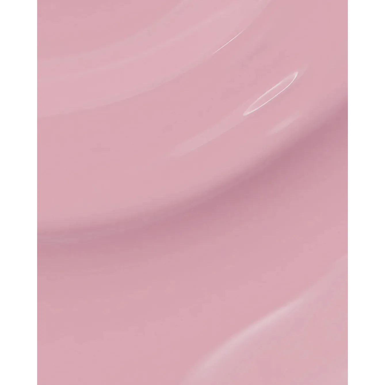 Pink OPI Nail Polish swatch on brush showing the Ink on Canvas shade, a vibrant and glossy nail color.