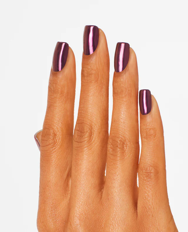 OPI Chrome Effect Mirror Shine Nail Powder Pay Me in Rubies - Universal Nail Supplies