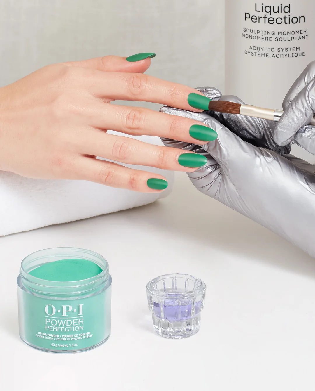 OPI Powder Perfection - Rated Pea-G #DPH007