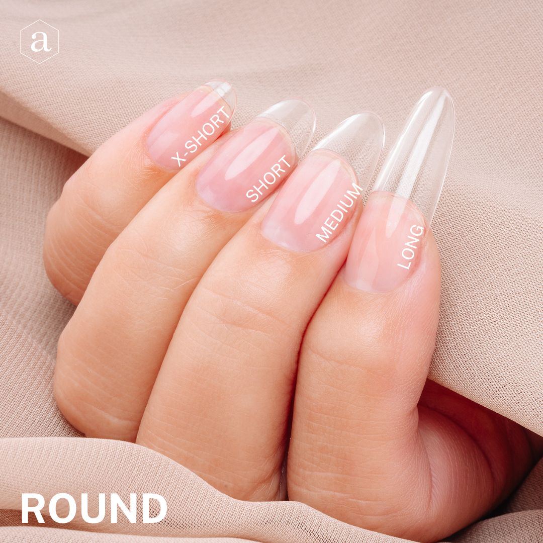 Aprés Nail Gel-X Extensions - Sculpted Round Short V2 - Universal Nail Supplies