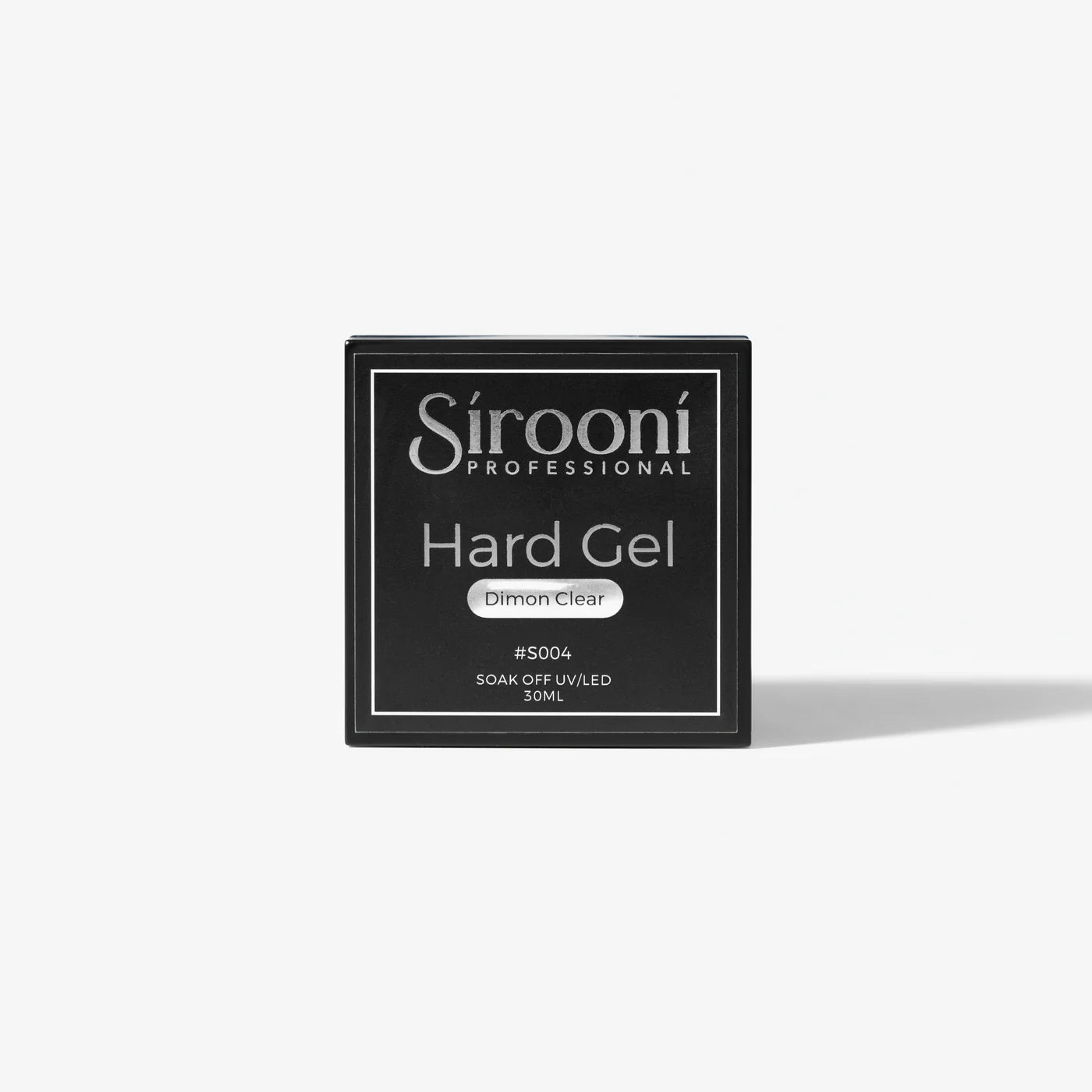 Sirooni Hard Gel - Diamond Clear 30ml - Universal Nail Supplies