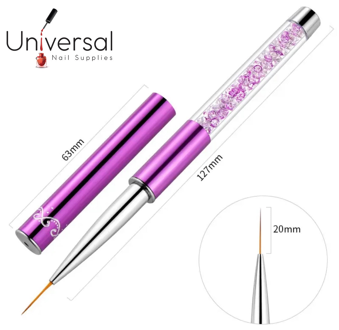 Sofi Nail Art Brush Drawing Painting Pen - Universal Nail Supplies