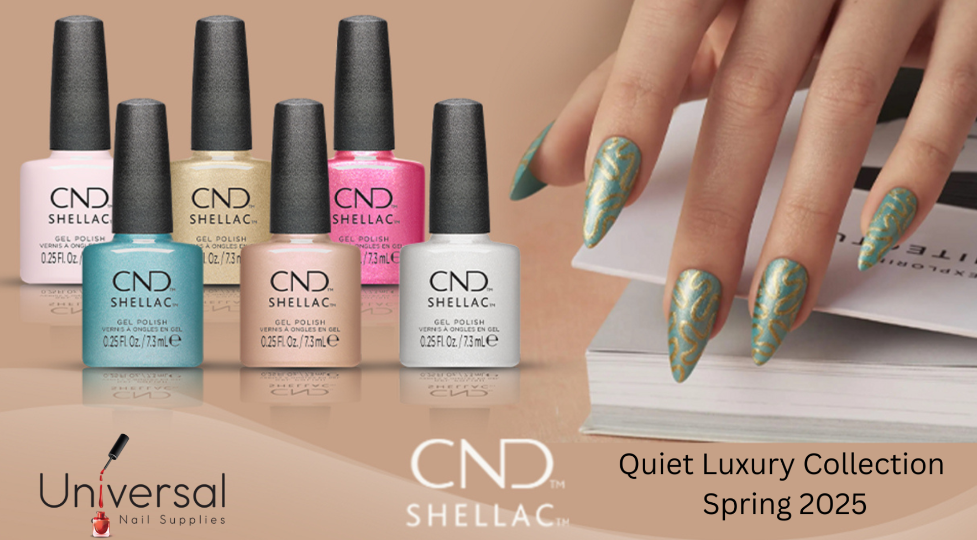 Cnd Shellac Spring CND Shellac Quiet Luxury Spring 2025 Collection: Sophistication Meets ...