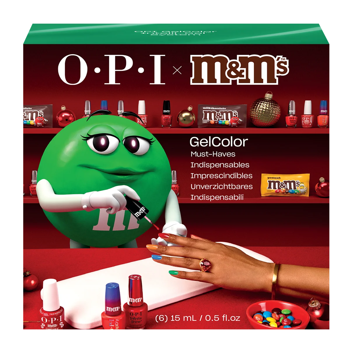 OPI IntelliGel M&M’s Holiday Winter 2026 - Kit #2