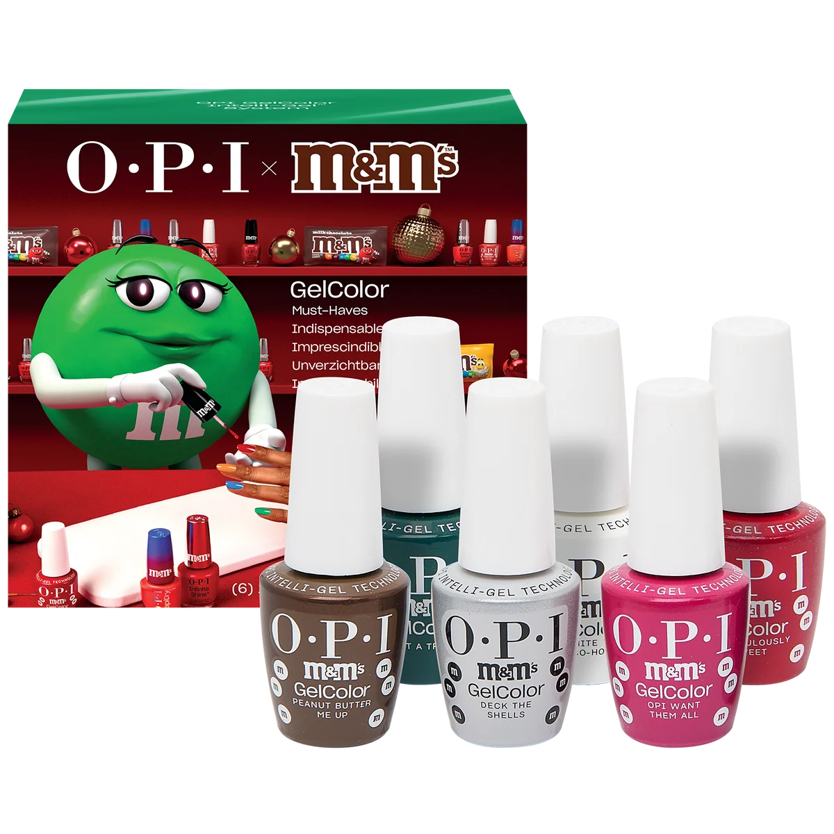 OPI IntelliGel M&M’s Holiday Winter 2026 - Kit #2