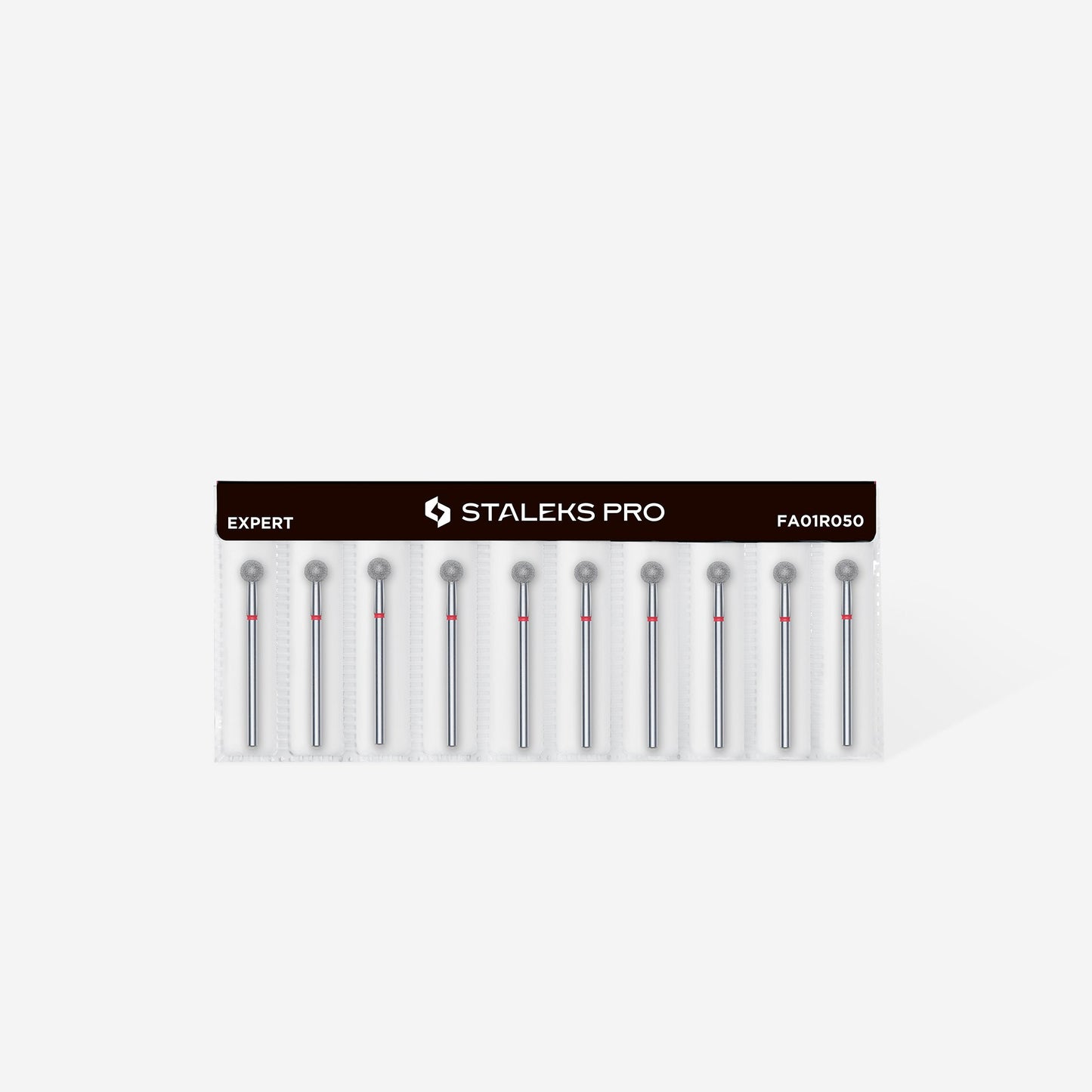 Staleks Diamond Nail Drill Bit Ball Red 5 mm