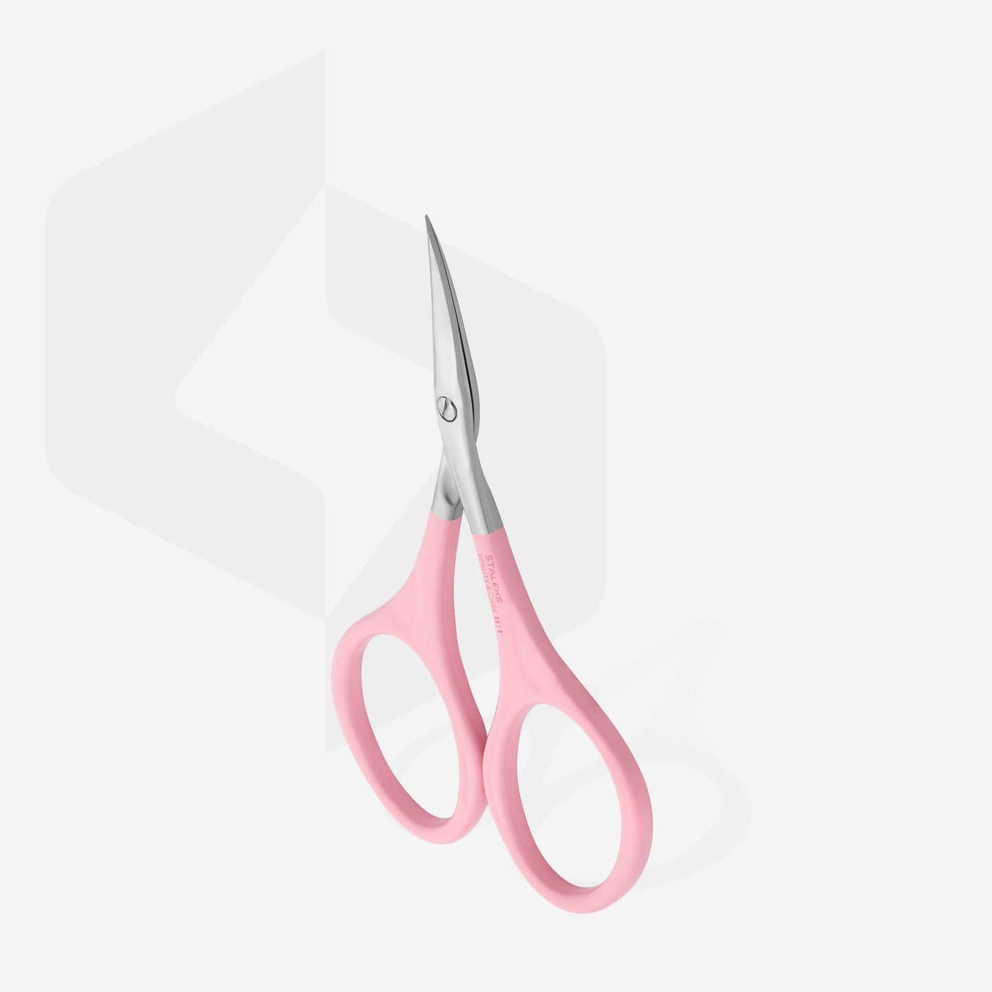 Pink cuticle scissors BEAUTY &amp; CARE 11 TYPE 1 image 2